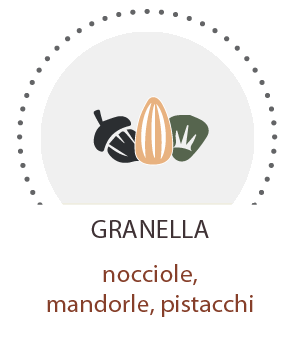 Granella di nocciole mandorle e pistacchi